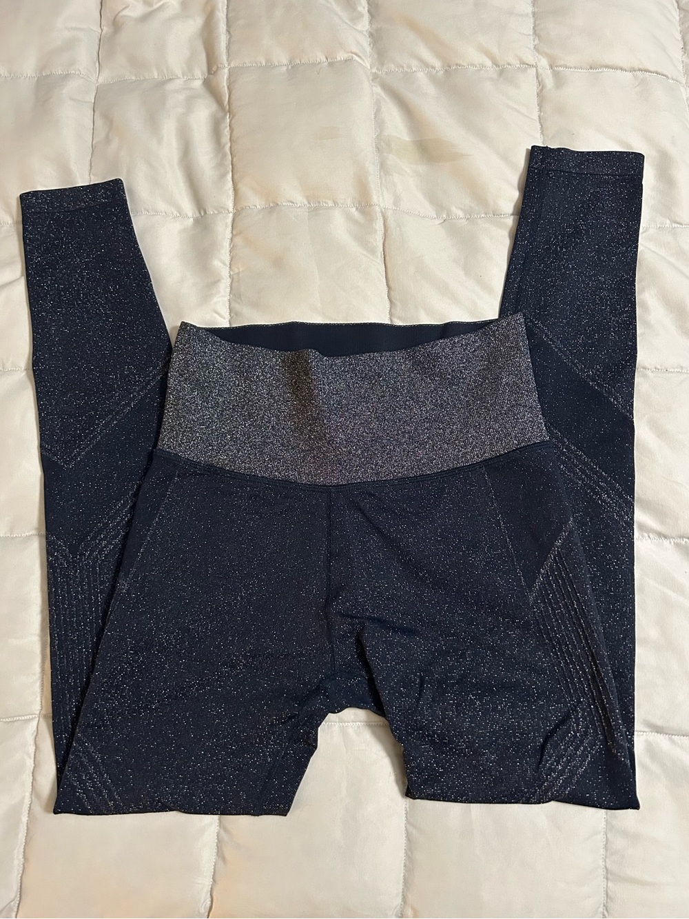 Athleta Twilight Tight Seamless Sparkle Leggings Medium